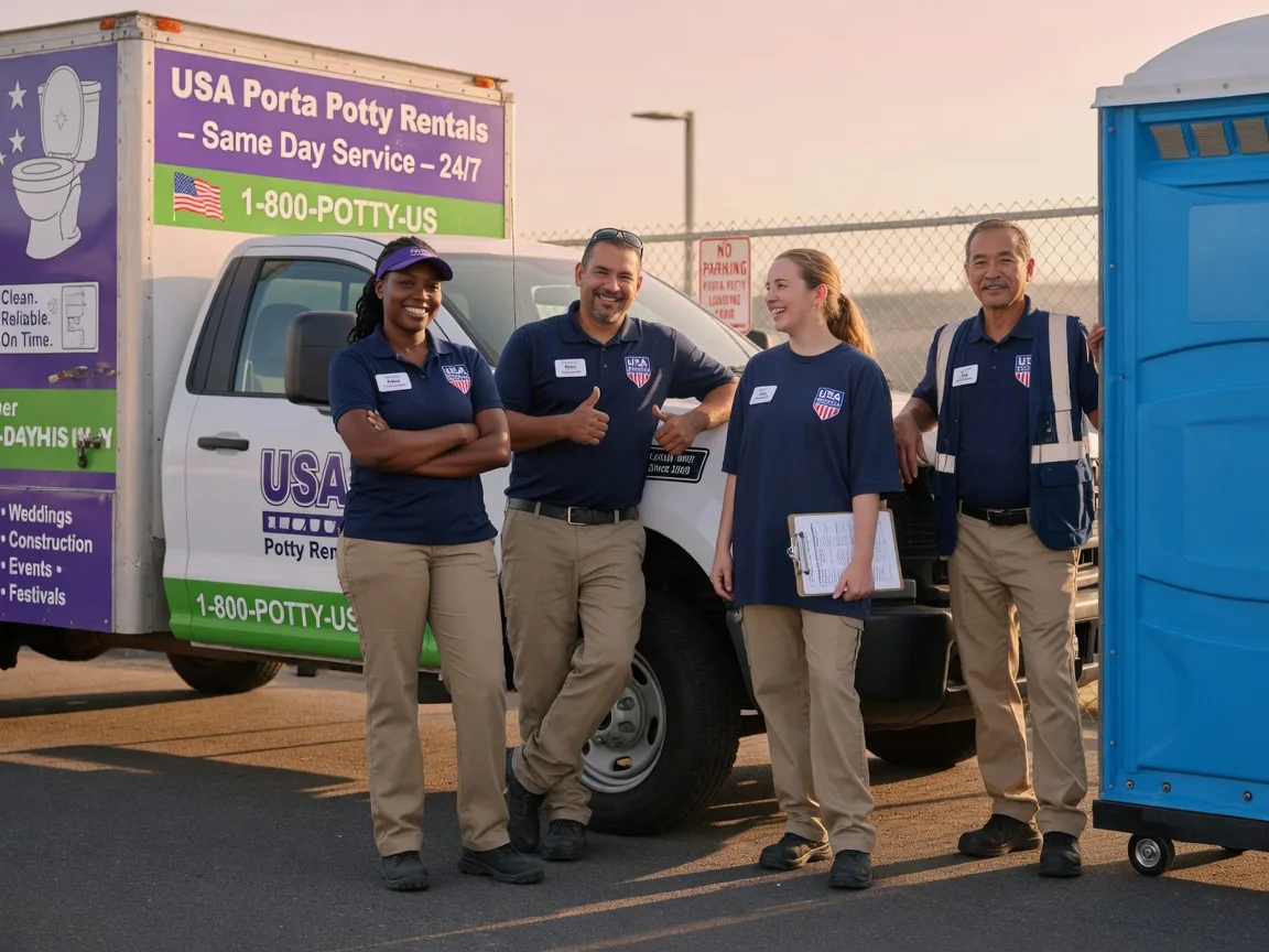 Porta Potty Rental company in Rodeo, CA